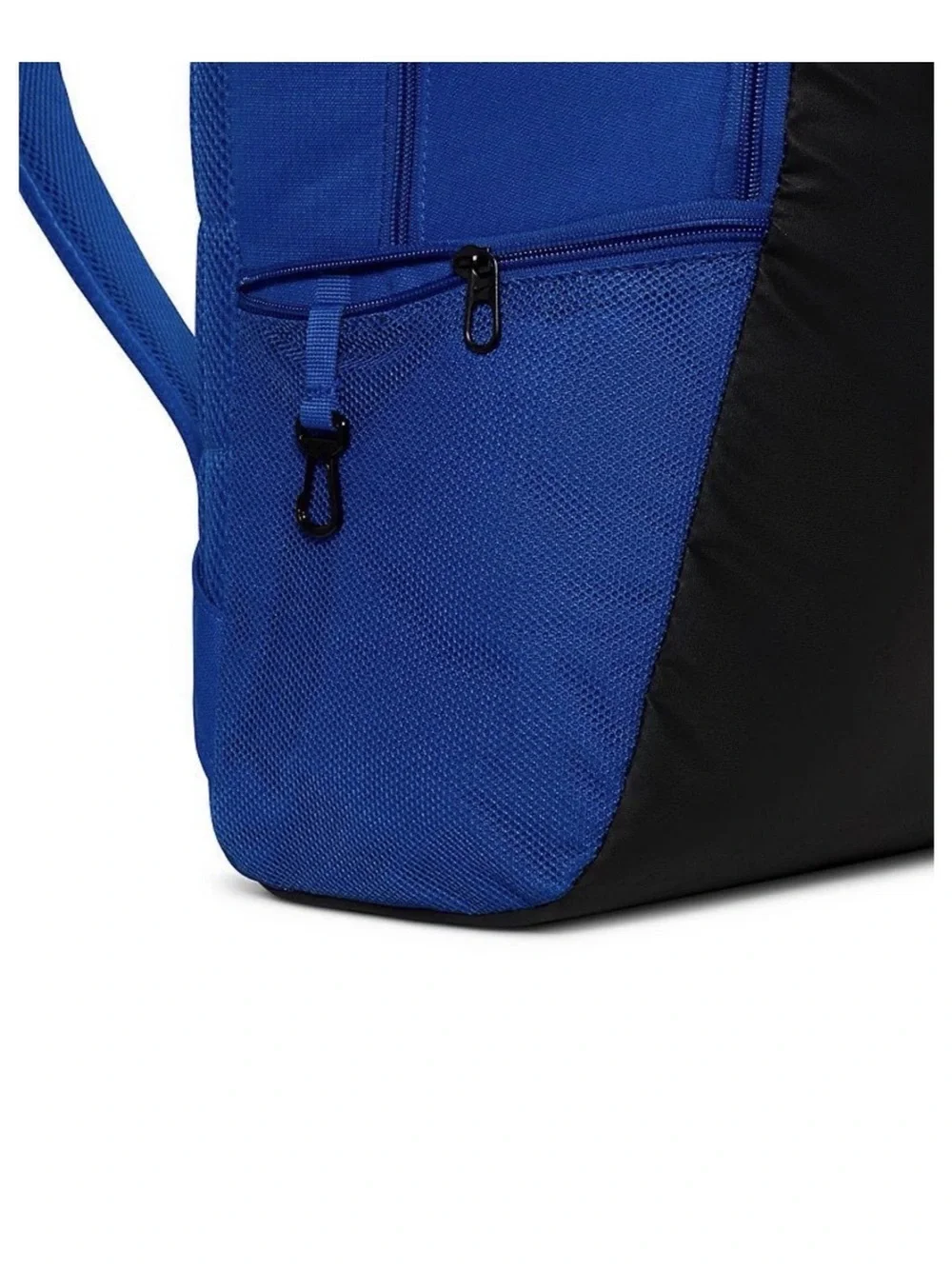 Nike Blue and Black Men's Backpack with White Swoosh